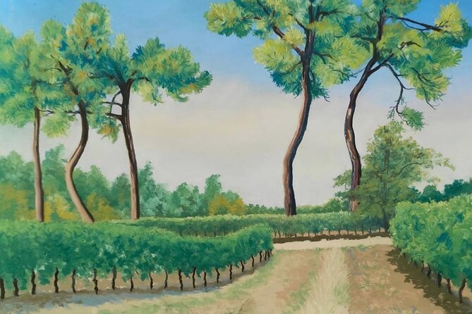 3-Hour Private Painting tuition in a beautiful Cognac vineyard - How the mixed practical experience affects your choice