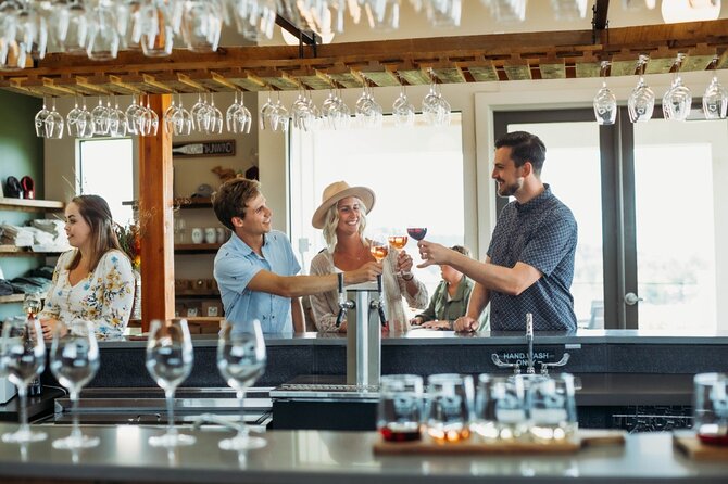 5-Hour Traverse City Wine Tour: 3 Wineries on Leelanau Peninsula - Rove Winery: the view that closes the afternoon
