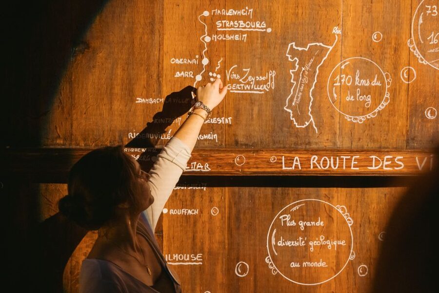 Alsatian Immersive Wine Tour, Wine Tasting & wine/tea time - The shop is part of the stop, not a separate excursion