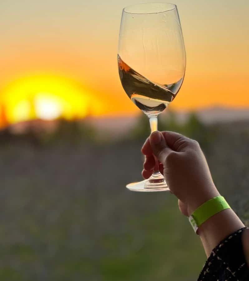 Alyan Family sunset winery - The winery shop and the end of the evening