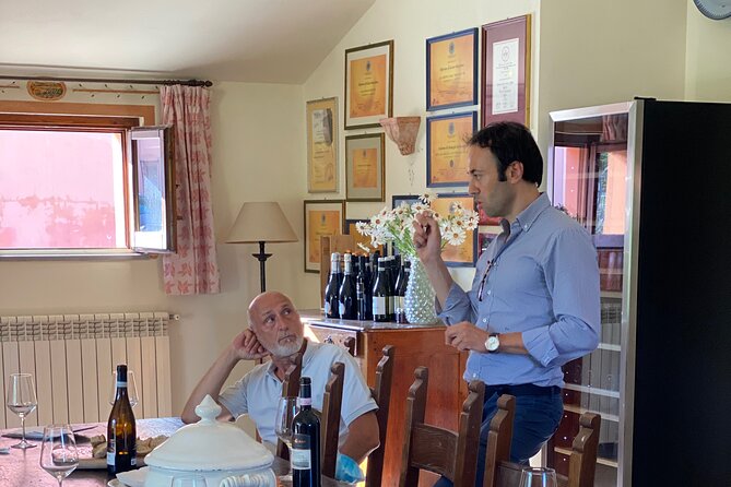 Among ancient sunny vineyards, visit and taste the wines from the San Lorenzo cellar - Tasting three wines in an old palace