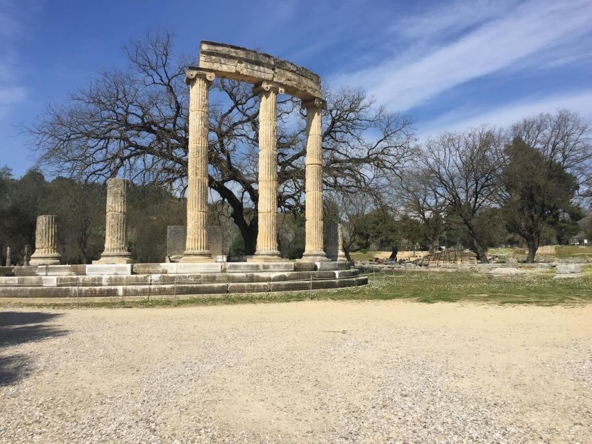 Ancient Olympia: Private Tour site, museum, bee farm, winery - A Coffee and Souvenir Break in Olympia Town