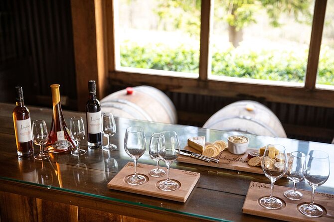 Audrey Wilkinson Vineyard: Fromage and Fortified Wine Experience - What the $57.38 price really includes