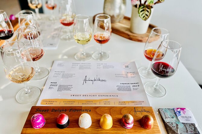 Audrey Wilkinson Vineyard - Sweet Indulgence Experience - Starting with sparkling wine at 750 De Beyers Road