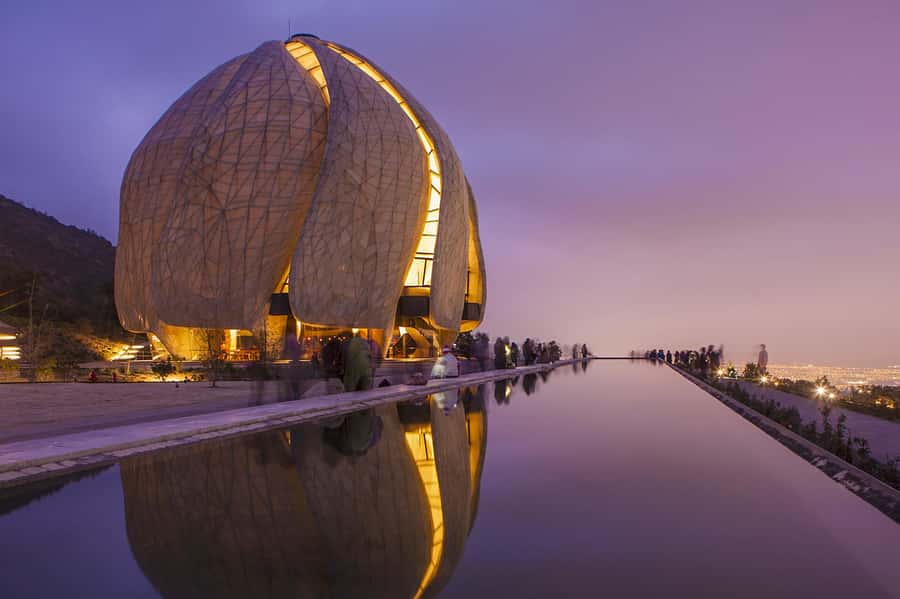 Bahá'i Temple and Cousiño Macul Vineyard - The short ride to the Bahá’i House of Worship