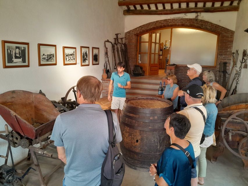 Barcelona: 3 Penedes Wineries with Hotel Pick-up and Lunch - Second stop: lunch at Giró del Gorner Cellar