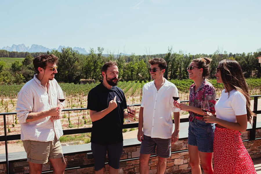 Barcelona: Montserrat with Winery, Lunch, and Train Options - The Oller del Mas castle winery