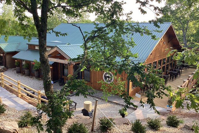 Bear Creek Winery and Brewery history, tasting, with lunch tour - The 1320 Keithley Road setting