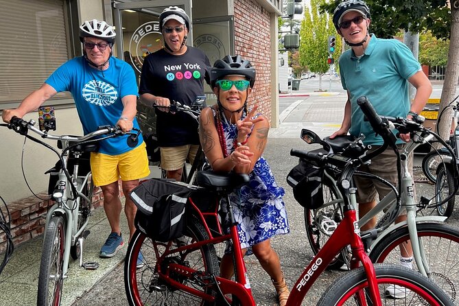 Best E-Bike Rental! Wine country fun - Who will enjoy this ride most