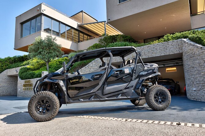 Best of Korcula island winery's by 4X4 Canam buggys with lunch - From Korcula Old Town to the island roads