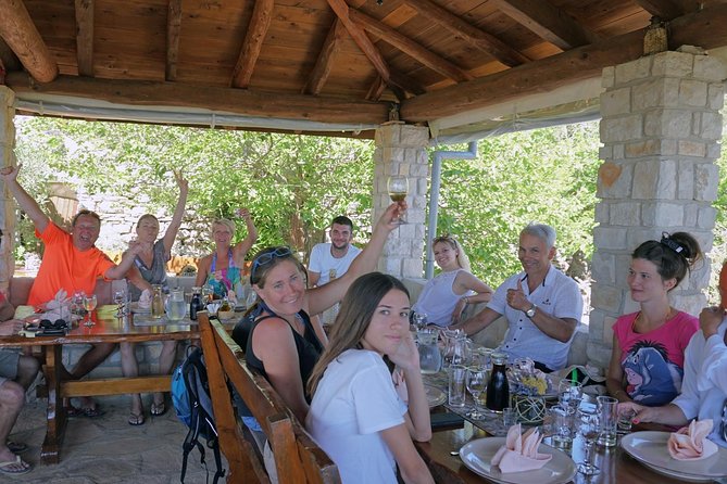 Best of Korcula island winery's by 4X4 Canam buggys with lunch - A beach stop with swimming and snorkeling