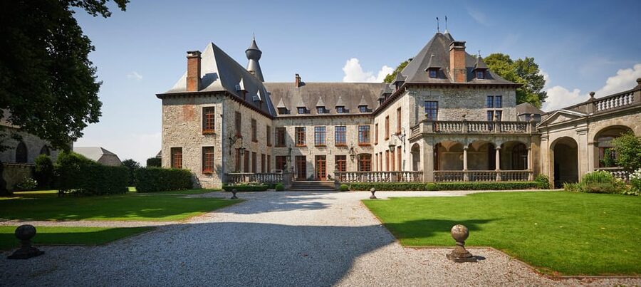 Bioul (near Dinant) : Château de Bioul Tour and Wine Tasting - The tasting: local wine with a sense of place