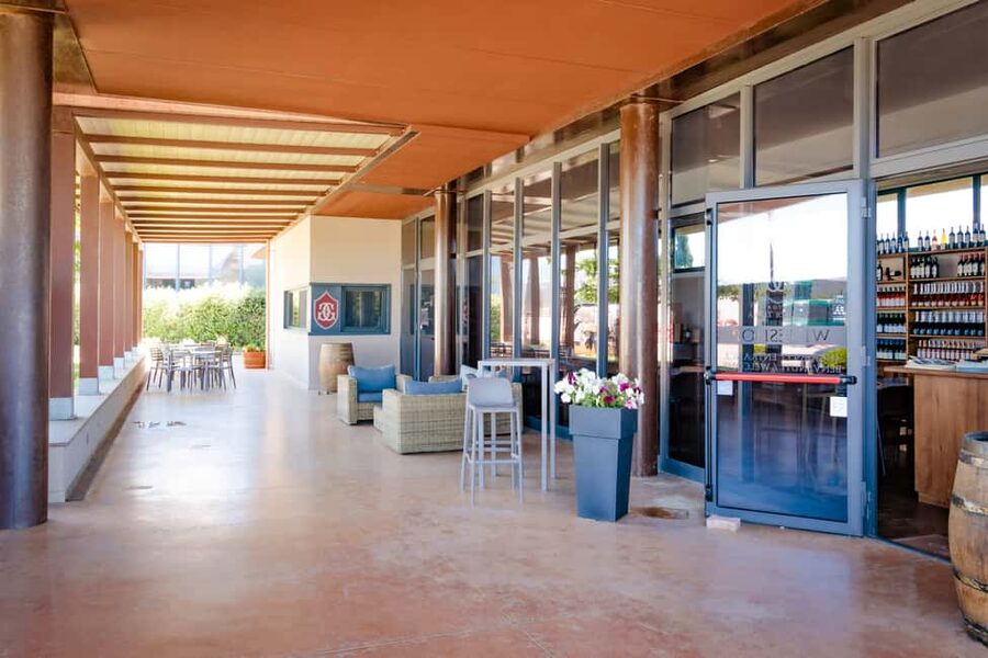 Bolgheri: a guided tour of the winery and a tasting of our wines - Four Bolgheri wines at the table