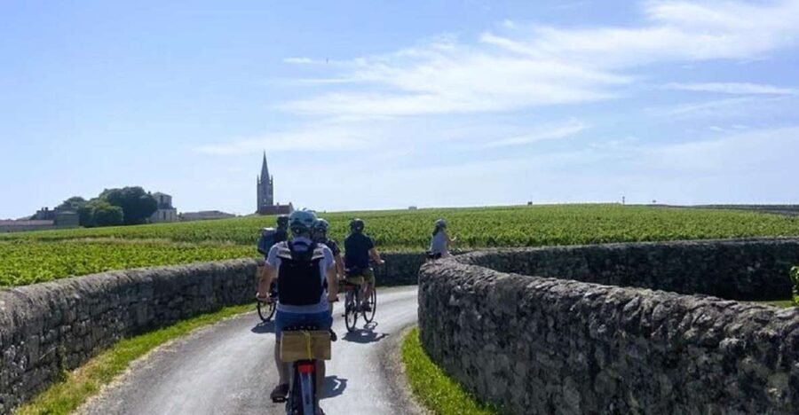 Bordeaux: St-Emilion Vineyards e-Bike Tour with Wine & Lunch - From Bordeaux to the St-Emilion vineyards
