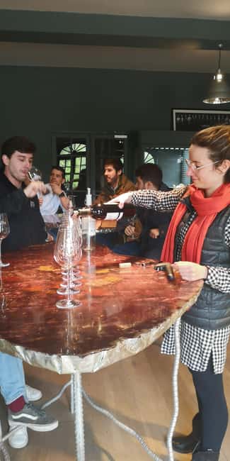 Bordeaux wine tour: 2 wineries & wine tastings (red & white) - Meeting at Cité du Vin and settling into the van