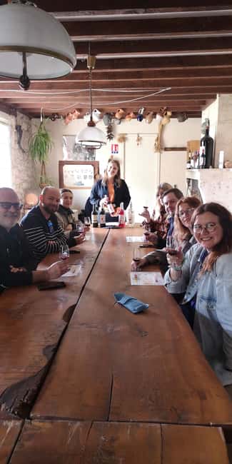 Bordeaux wine tour: 2 wineries & wine tastings (red & white) - Crossing the Garonne toward Little Tuscany