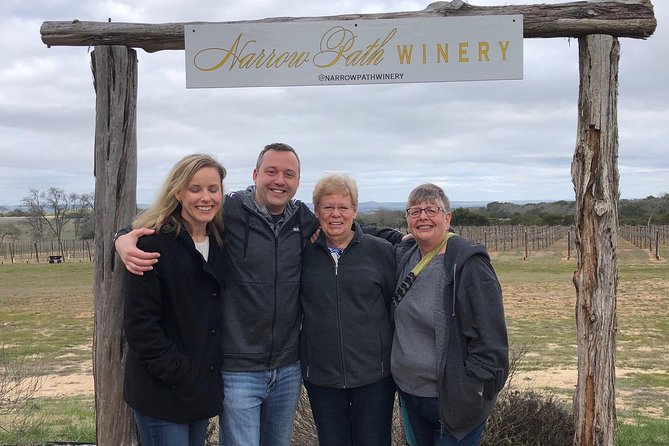Boutique Winery Experience in the Fredericksburg Texas Hill Country - Meeting in downtown Fredericksburg