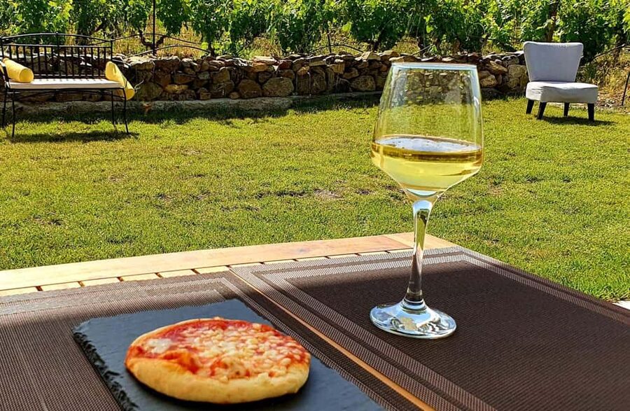 Boutique Winery Tour with Wine & Food Tasting near Cagliari - The four-wine tasting and Sardinian food
