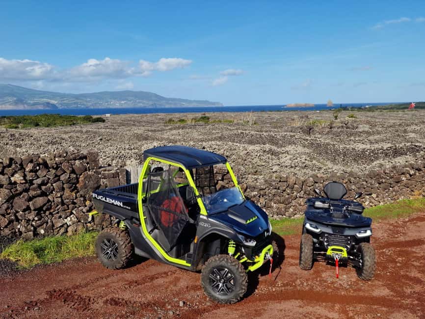 Buggy ride through the vineyards of Pico Island - Following the vineyard tracks