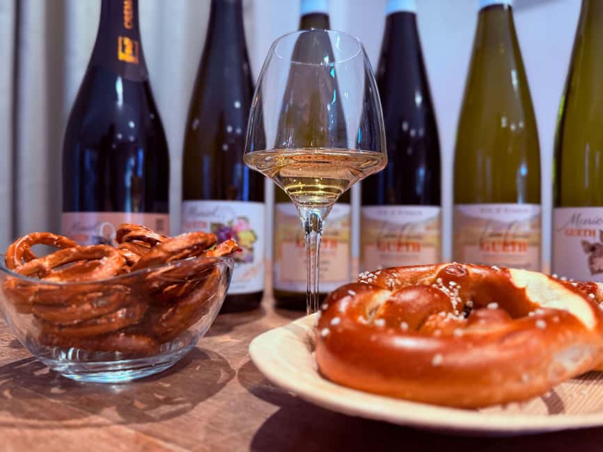 Cellar visit and Alsace wine tasting with a feminine touch - Tasting seven organic Alsace wines