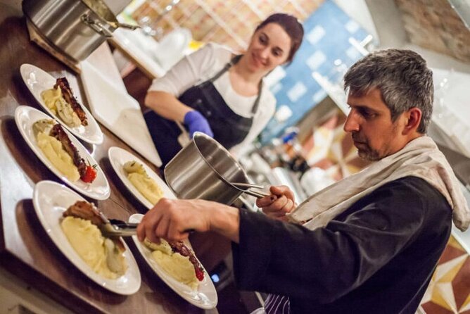 Chef’s Table – Wine Cellar Dinner Party in Budapest - An old Budapest cellar with a dinner-party feel