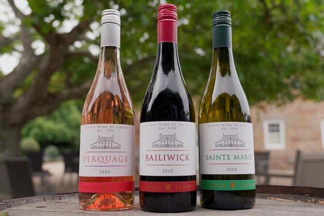 Classic Vineyard Distillery Tour and Tasting Experience in Jersey - Inside the winery, three wines and a local style