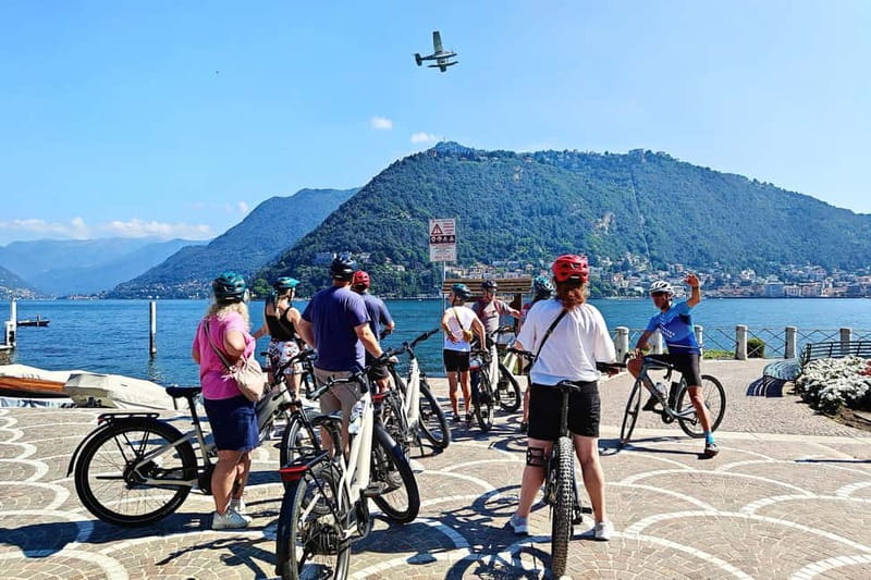 Como: Lake Como and Swiss Vineyards Ebike Tour - Cernobbio and the lakeside road