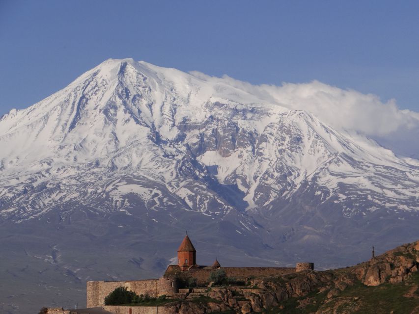 Day trip to Khor Virap, Areni Winery and Noravank Monastery - Khor Virap and the view of Mount Ararat