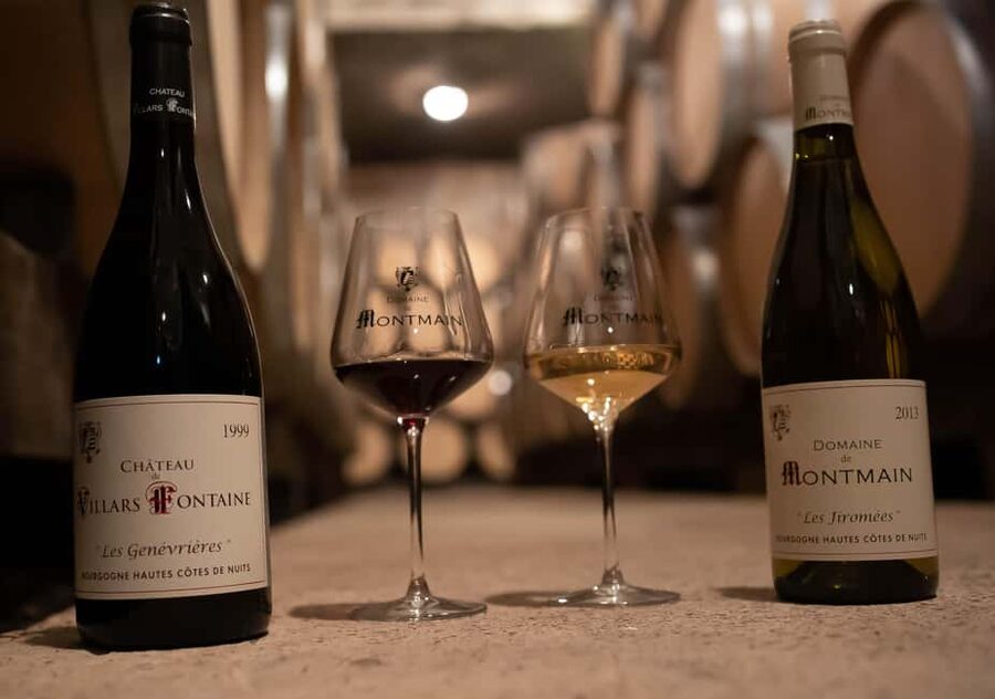 DOMAINE DE MONTMAIN : Visit - Tasting - Sales - Arriving at Villars-Fontaine by car