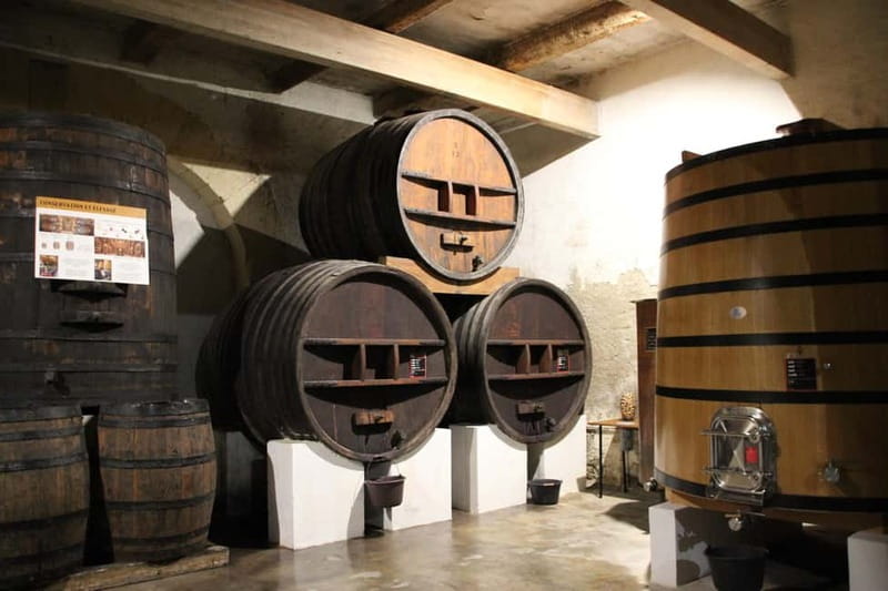 Domaine de Soustres, Montady : Visit and Tasting - Starting in the courtyard of the estate