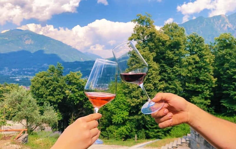 Domodossola: Savor Wines & Local Treats in a Scenic Vineyard - The three-wine tasting