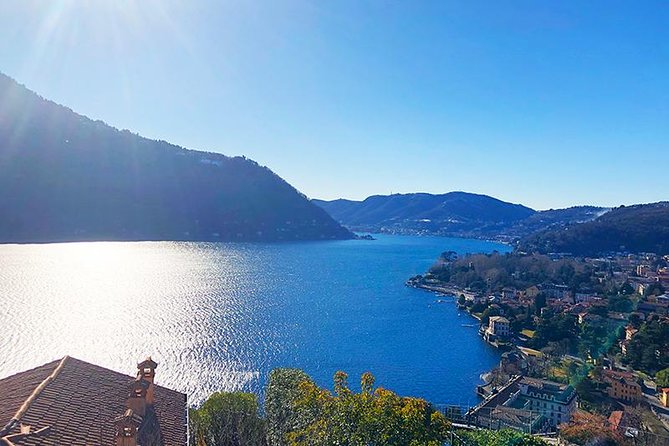 E-Bike Tour Lake Como and Swiss Vineyards - Riding from Como toward Villa Olmo