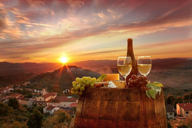 Experience Chianti & Cheese w/ 3 wineries & dairy visit—max 8 pp - A Tuscan lunch at the final winery