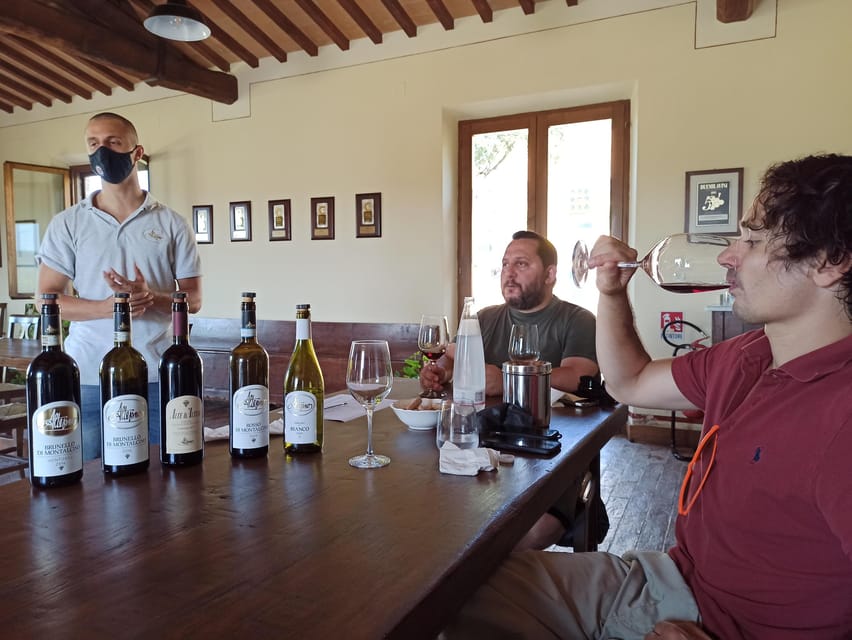 Florence: day trip to Montalcino with 2 Wineries and Lunch - What the small group changes