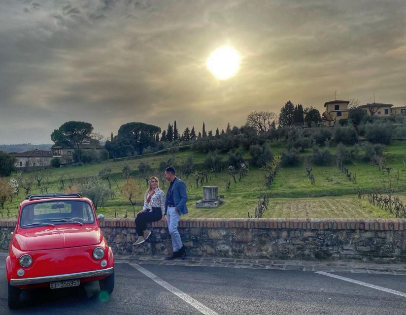 Florence: Vintage Fiat 500 Tour with Wine Tasting at Winery - What the $152 price really covers