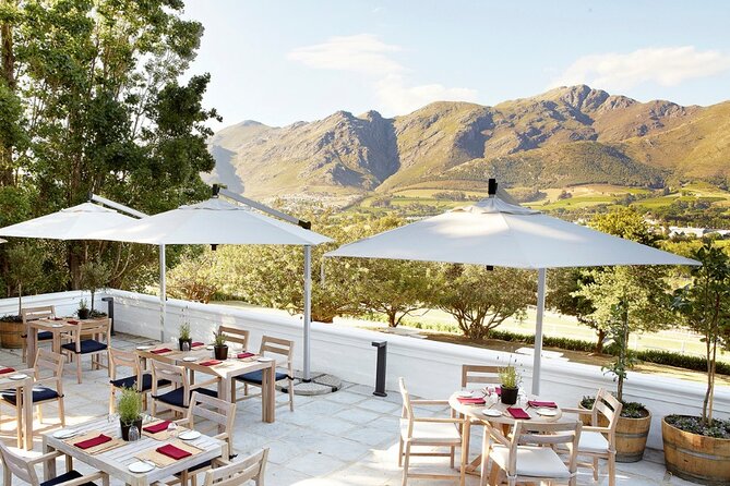 Franschhoek Winelands Luxury EBike Tour - Grande Provence brings the valley into view