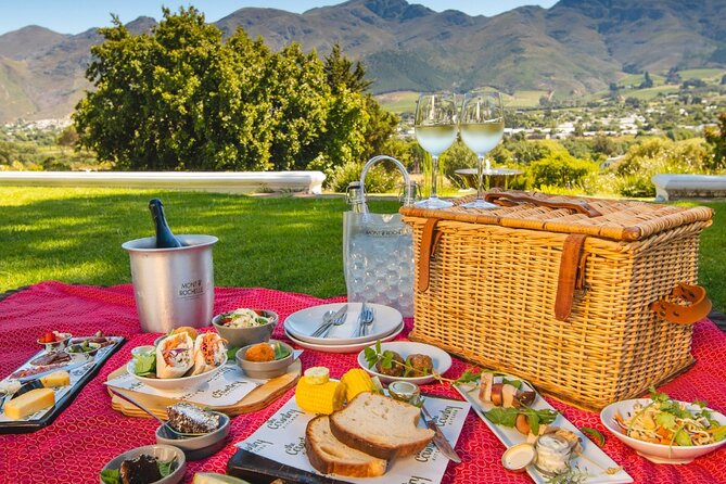 Franschhoek Winelands Luxury EBike Tour - A Huguenot monument adds cultural context