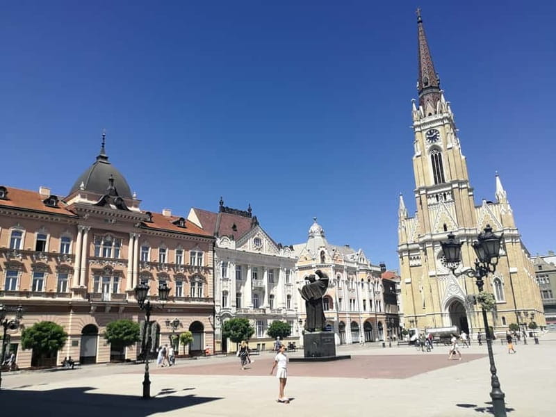 From Belgrade: Novi Sad & Fruska gora & winery and monastery - Sremski Karlovci in 45 minutes