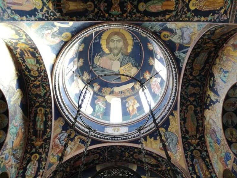 From Belgrade: Oplenac mausoleum Royal tour with winery - St. George’s Church and its 40 million glass tiles