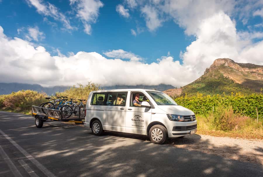 From Cape Town: Franschhoek Vineyards Bike Tour with Lunch - Lunch at a wine farm