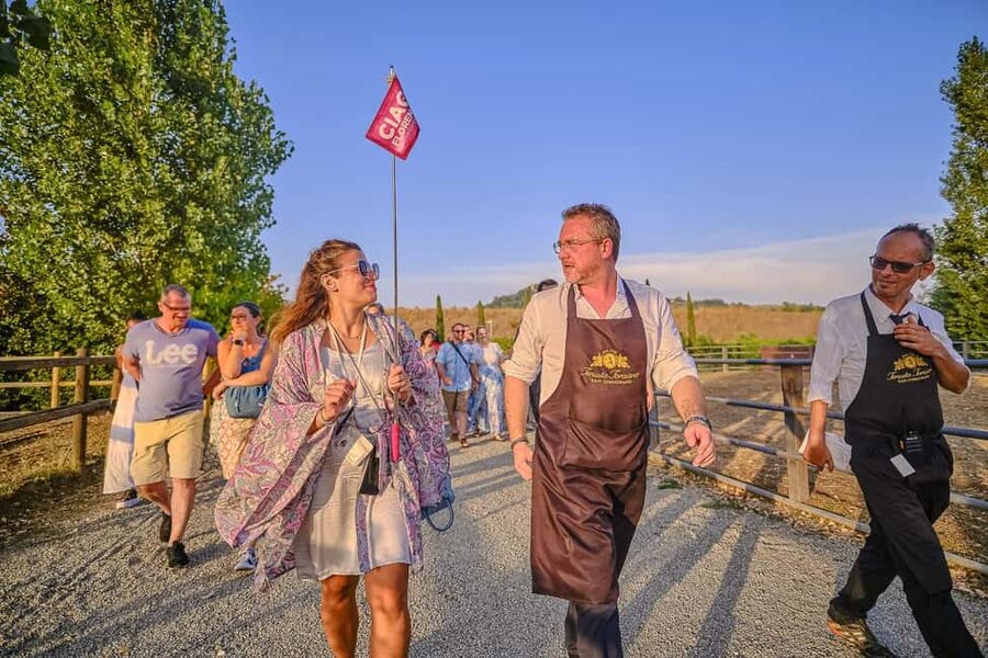 From Florence: Wine Tasting and Dinner in Chianti Vineyards - The second estate: dinner among the vines