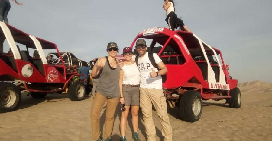 From Lima: Huacachina Oasis Tour, Winery & Desert Sunset - Two hours of dune buggy action