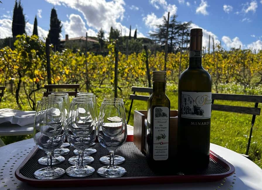 From Rome: Pasta Masterclass & Wine Tour in the Vineyard - Lunch with the pasta you made