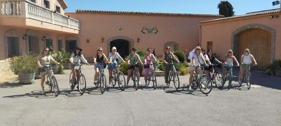From Sitges: Cycling Tour with Winery visit and Tasting - Inside a ninth-generation winery