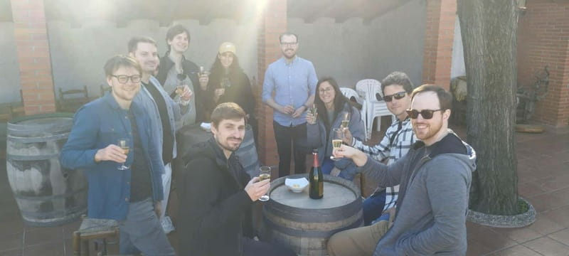 From Sitges: Montserrat, Lunch and Winery, Free Hotel Pickup - Leaving Sitges in a group of eight