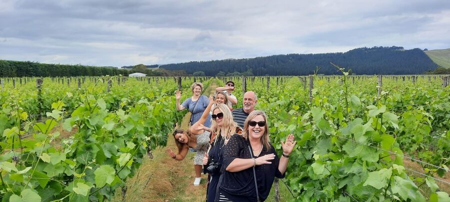 From Wellington: Martinborough Winery Tour - First cellar door: Poppies Martinborough
