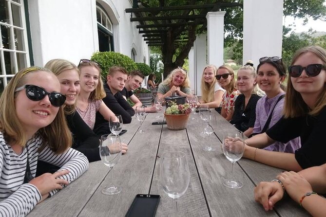 Full day Cape Winelands ( Stellenbosch and Franschoek ) - Marianne pairs biltong with a notable wine