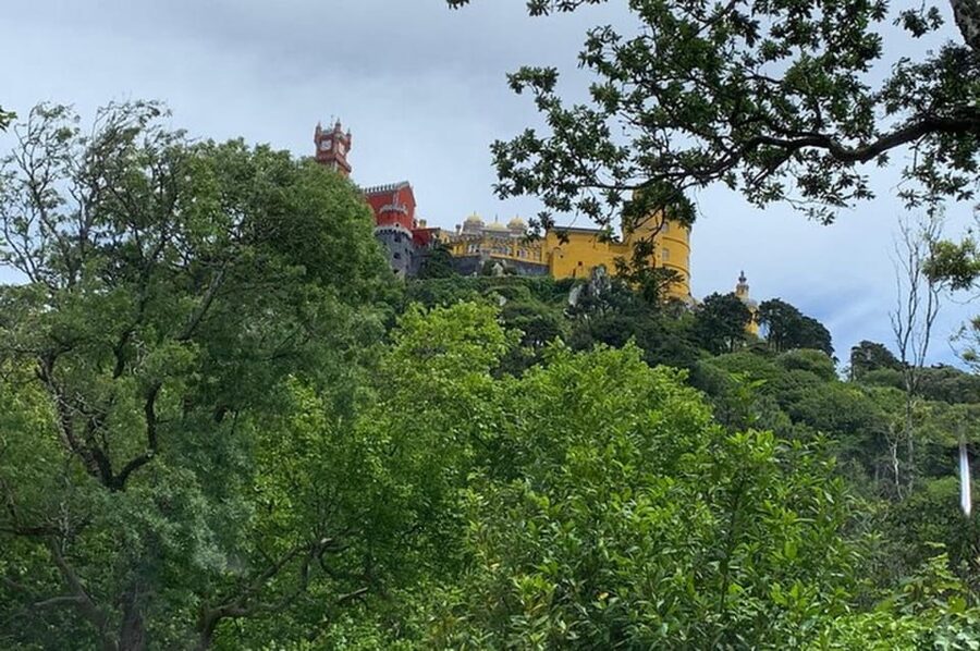 Full-day tour to Sintra with a visit to Pena Palace and Quinta da Regaleira - Pena Palace, 105 minutes among royal colors