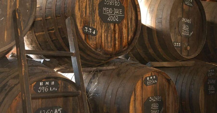 Funchal: H.M. Borges Winery Guided Tour with Wine Tasting - Walking through the cask rooms