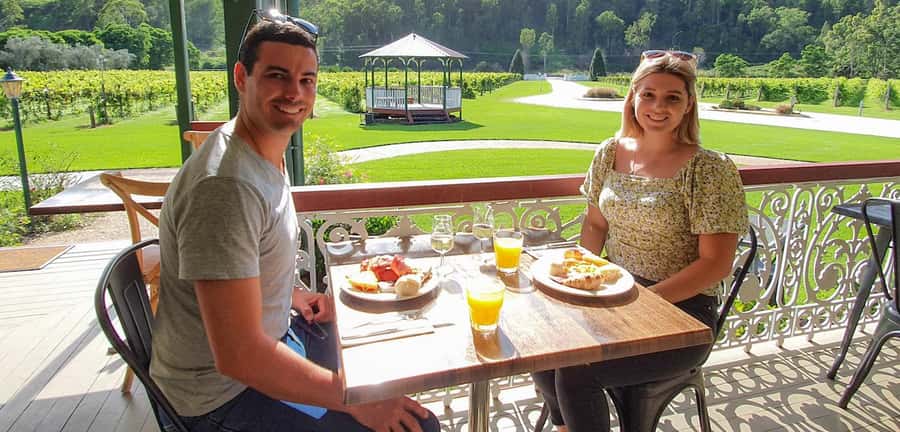 Gold Coast: Hot Air Balloon, Winery Breakfast & iFly - From quiet air to indoor freefall at iFLY
